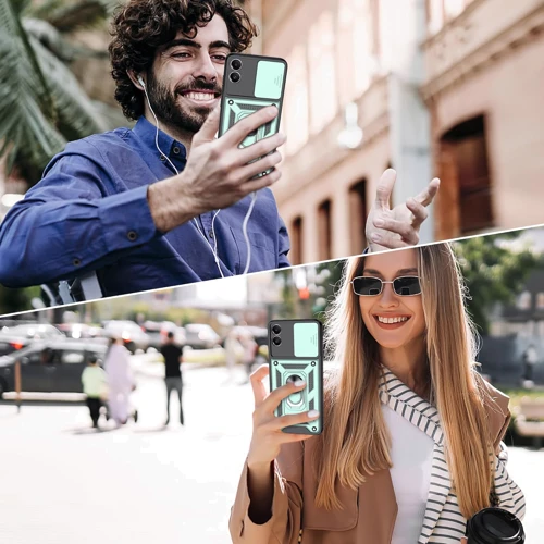 Чехол для телефонов BeCover Military Dark Green for Motorola Moto G04 / G04s (713064): Материал TPU (термополиуретан) и пластик