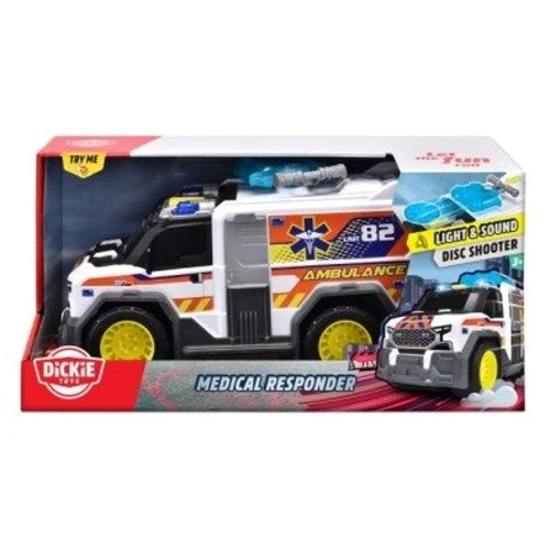 Автомодель Dickie Toys Медицинская помощь с носилками 30 см (3306024) фото 7
