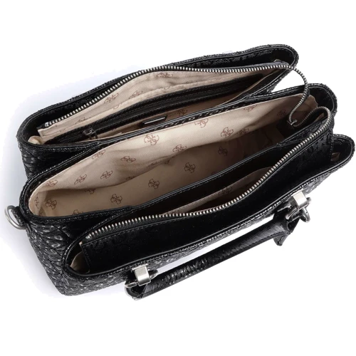 Женская сумка тоут Guess Wessex Triple Satchel черная (HWGN8379060-BLA): Тип Сумки