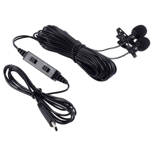 Микрофон петличный CKMOVA LCM2CD: Разъем USB