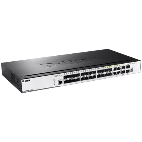 Сетевой коммутатор D-Link DGS-3000-28SC: Порты комбинированный