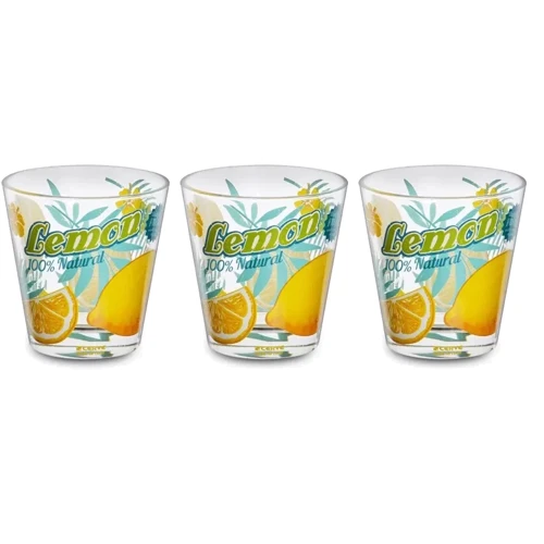 Стаканы Cerve Лимон 3х250 мл (650-629)