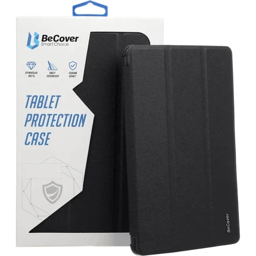 Аксессуар для iPad BeCover Tri Fold Soft TPU Silicone Black for iPad Air (2020-2025) (711405)