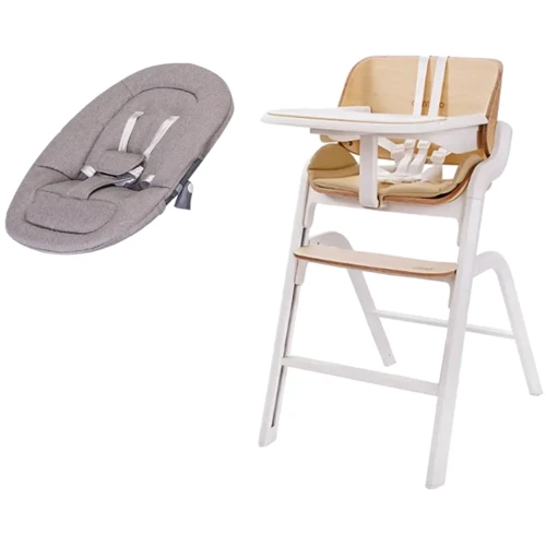 Стульчик для кормления с шезлонгом Carrello Combi Cream White (CRL-9505): Тип классический стульчик