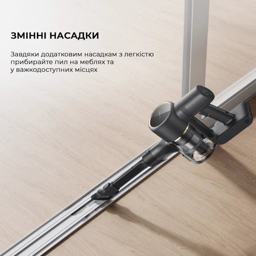 Пилосос Dreame R10 PRO Aqua (VZV15A): Тип пилососа ручний (вертикальний)