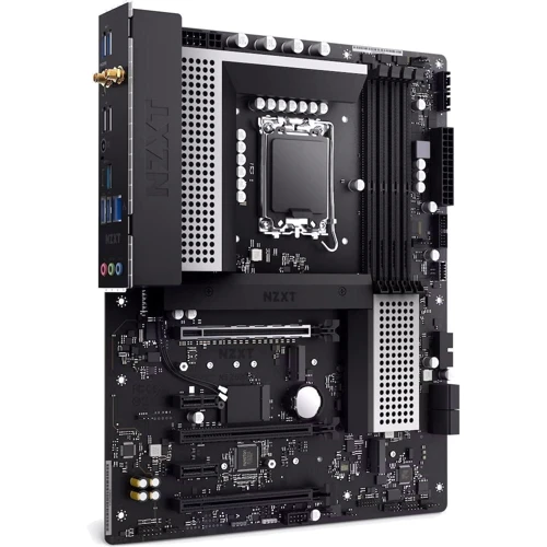 NZXT N5 Z690 Matte White D4 (N5-Z69XT-W1): Роз'єми на платі PCI Express x1, SATA 3.0, M.2