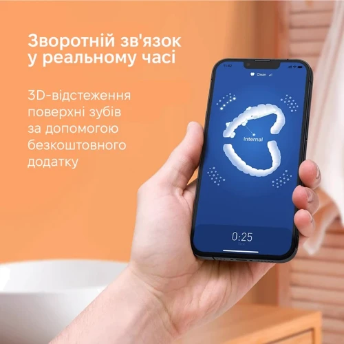 Зубная щетка Bitvae S3 Smart 4 насадки и футляр pink: Технология чистки ультразвуковая