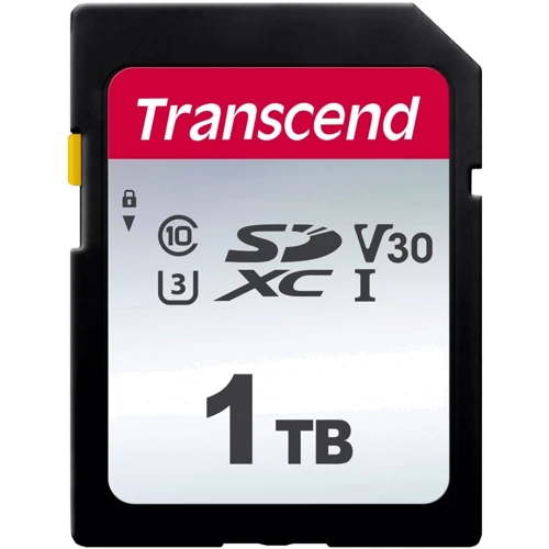 Карта пам'яті Transcend 1TB SDXC Class 10 UHS-I U3 V30 (TS1TSDC300S)