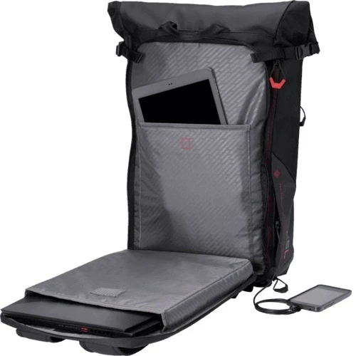 Сумка для ноутбуков HP 15" OMEN TCT Rolltop Backpack Black (7MT83AA): Цвет черный