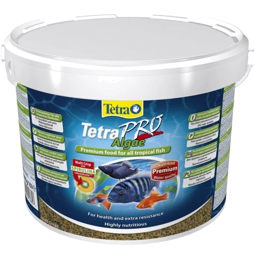 Tetra PRO Algae (Vegetable) корм с овощами премиум 10L 1.9 кг (4004218138827): Вид корма Чипсы