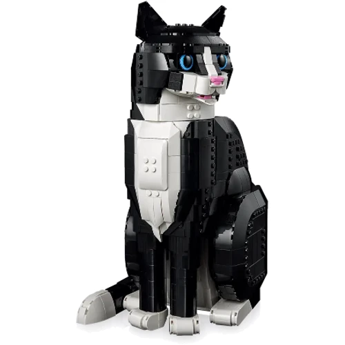 Конструктор LEGO Ideas Чёрно-белый кот (21349): Количество деталей, шт. 1710