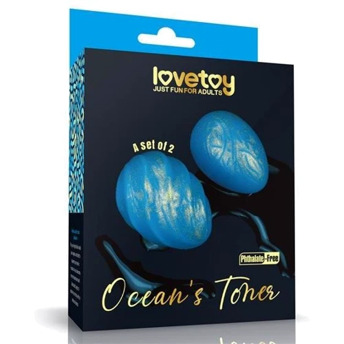 Вагинальные шарики LoveToy Ocean's Toner Egg Set II