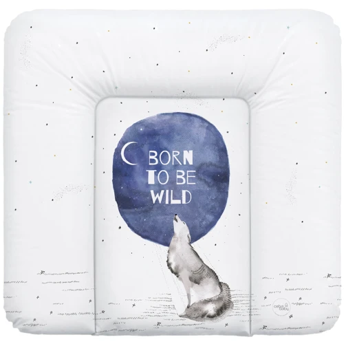 

Пеленальный матрас Ceba Baby Watercolor World Born to be wild 75x72 см белый с рисунком (W-144-123-649)