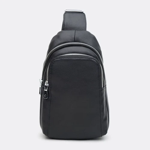 Мужская сумка-слинг Ricco Grande черная (K16003-black): Пол Мужской