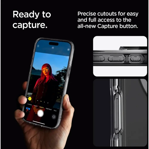 Чехол для iPhone Spigen Ultra Hybrid MagFit White (ACS07998) for iPhone 16 Pro Max фото 18