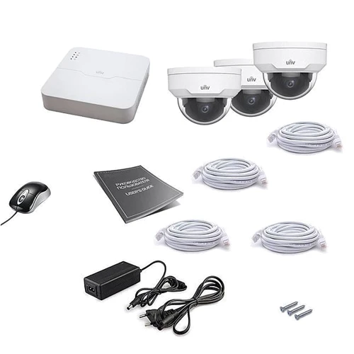 Комплект відеоспостереження Uniview 3DOME 2MEGA