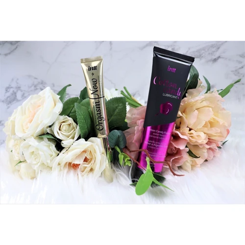 INTT Promo 1: Жидкий вибратор Intt Orgasm Now (15 мл) + смазка Intt Cotton Candy (100 мл)