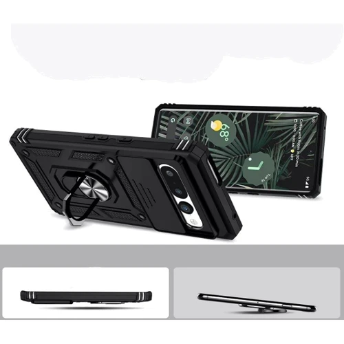 Чехол для телефонов BeCover Military Black for Google Pixel 7 Pro (708828): Материал TPU (термополиуретан) и пластик