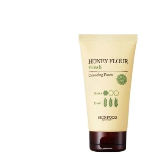 Освежающая пенка Honey flour fresh cleansing foam SKINFOOD 150 мл (KC1313)
