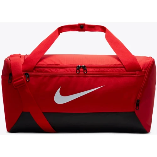 Сумка Nike Nk Brsla S Duff - 9.5 41L черно-красная Уни 51x28х28 см (DM3976-657)