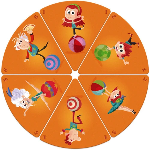 Настільна гра Janod Happy Families Цирк (J02755): Вид для веселої компанії