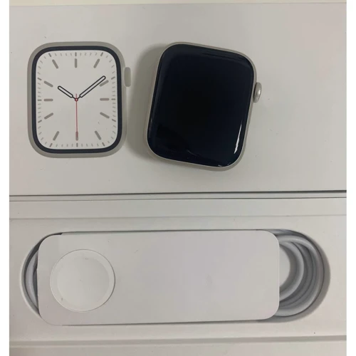 Apple Watch Series 7 45mm GPS Starlight Aluminum Case With Starlight Sport Band (MKN63) (Apple Watch)(SN6G2JCDJFM) Approved: Производитель Apple