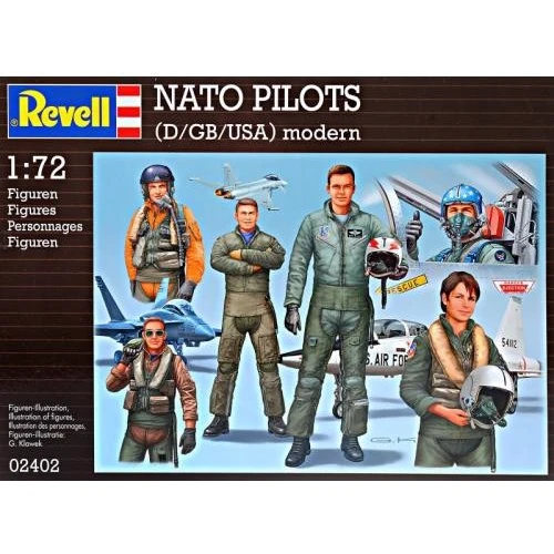 Набір фігурок Revell Сучасні військові льотчики (RV02402)