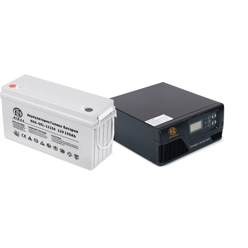 NIGAS 1000W 24V NGS-1024 + 2 NGS-GEL-12150 3600W