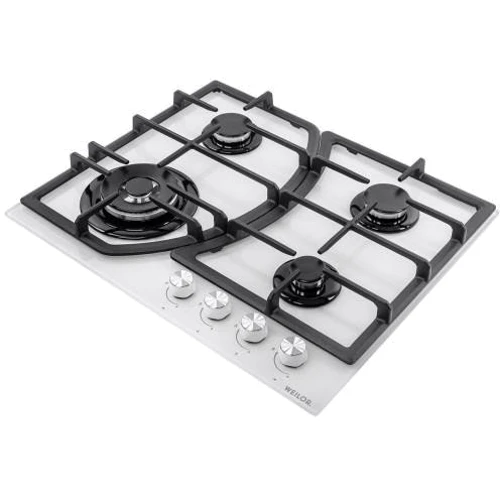Варочная поверхность газовая Weilor GG W 644 WH: Количество конфорок 4