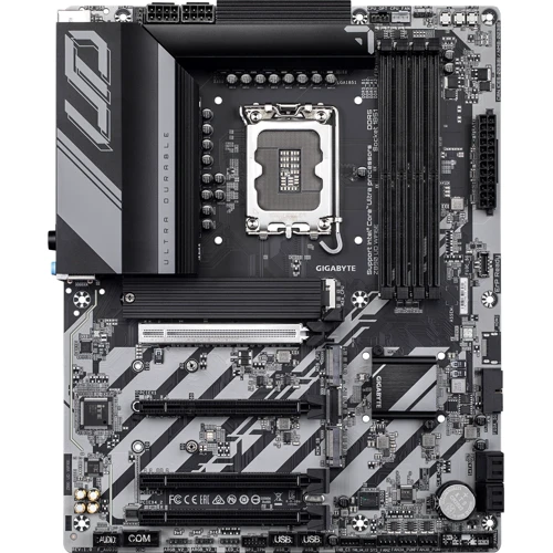 GIGABYTE Z890 UD WIFI6E UA: Оперативная память 4xDDR5 9200 МГц, до 256 ГБ