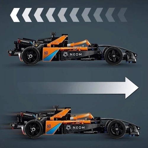 Конструктор LEGO Technic Автомобиль для гонки NEOM McLaren Formula E 452 детали (42169) фото 6
