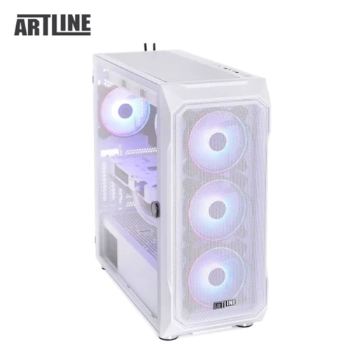 Персональный компьютер (ПК) ARTLINE Overlord X93WHITE Windows 11 Pro (X93WHITEv76Win): Видеокартка GeForce RTX 4070 SUPER 12GB