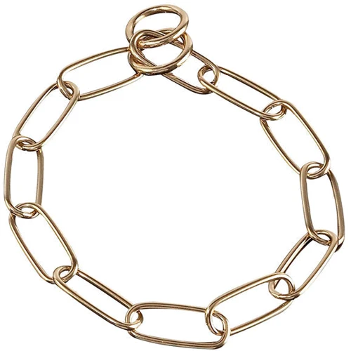 Ошейник Sprenger Collar Extra Long Link для собак экстрадлинное звено полированная латунь 4 мм 59 см (39770)