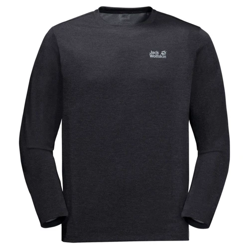 Лонгслив Jack Wolfskin Jwp Ls T M 1808201-6000 XL черный