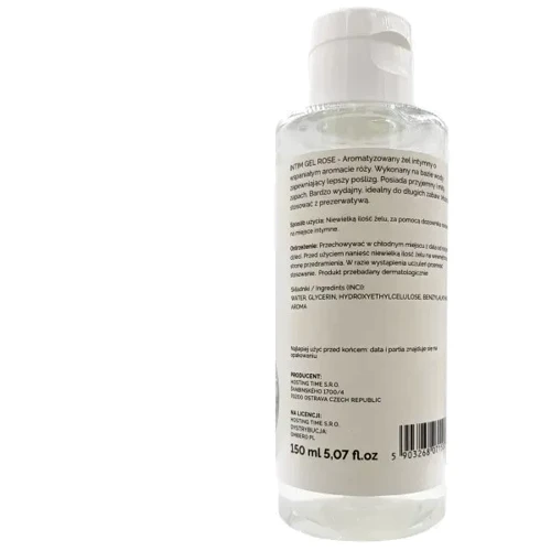 Стимулюючий гель-лубрикант з ароматом троянди LoveStim - Pop Intim Gel Rose, 150 ml