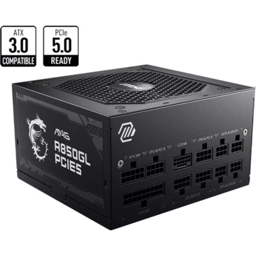 Блок питания MSI MPG A1000G PCIE5: Вентилятор нижней стенки 140 мм