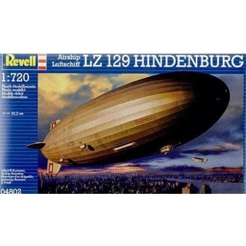Модель Revell Дирижабль Luftschiff LZ-129 Hindenburg 1:720 (4802)