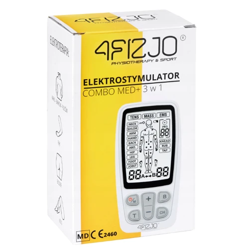 Массажер 4FIZJO Combo MED+ 3 в 1 Аппарат для электростимуляции мышц (P-5907739317117)
