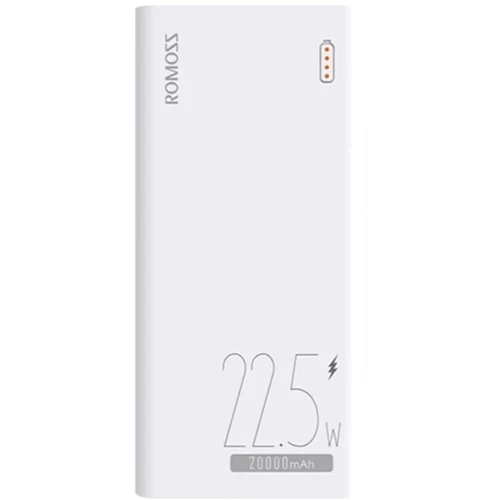 Внешний аккумулятор Romoss Power Bank 20000mAh SENSE6F 22.5W White (PPH80-611-1133H)