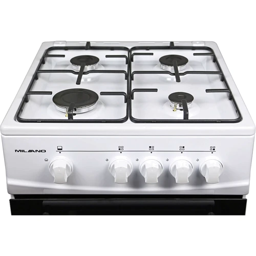Газовая плита MILANO ML55 G0/01 White: Размеры 50х85х50 см