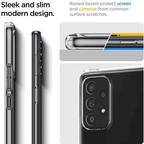 Аксесуар для смартфона Spigen Liquid Crystal Clear (ACS04311) для Samsung A536 Galaxy A53 5G: Плівка в комплекті немає