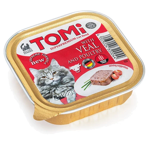 TOMi with Veal&Poultry 0.1 кг