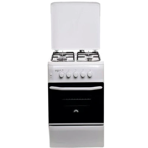 Газовая плита Ergo G 5600 W: Тип варочной поверхности газовая
