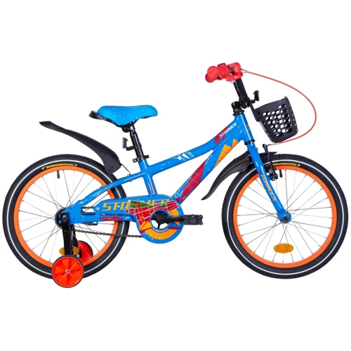 Велосипед 18" Formula STORMER 2020 (сине-оранжевый)
