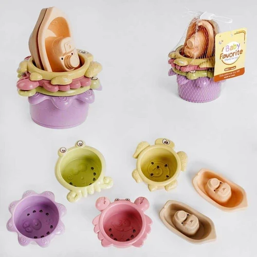 Пірамідка 2 кораблика 617-60: Виробник Noname