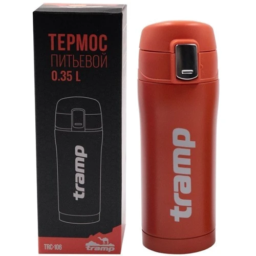Термокружка Tramp 0.35 л оранжевая TRC-106-orange: Производитель Tramp