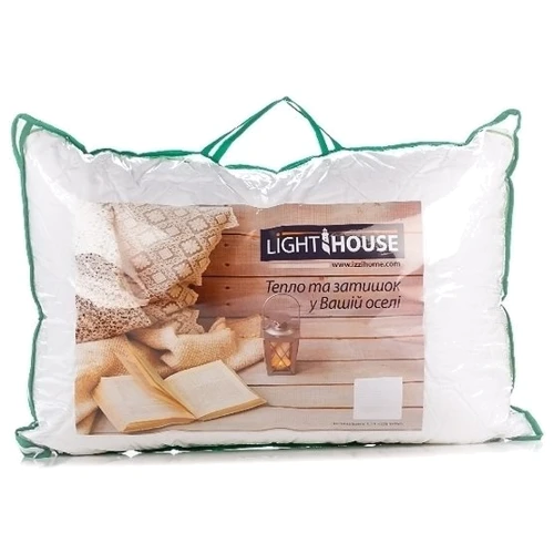 Подушка LightHouse Bamboo Panda 50х70 см біла (21663): Наповнювач холлофайбер