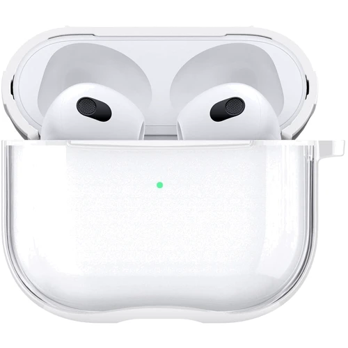 Чехол для наушников Spigen Ultra Hybrid Crystal Clear (ASD01981) for Apple AirPods 3 фото 5
