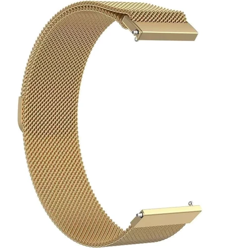 Ремінець BeCover Milanese Style Gold Universal 22mm фото 5