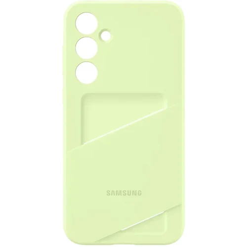 Чехол для телефонов Samsung Card Slot Case Lime (EF-OA356TMEGWW) for Samsung A356 Galaxy A35: Материал TPU (термополиуретан)